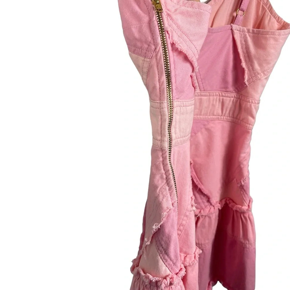LoveShackFancy Pera Ruffle Sleeveless Minidress - Picture 4 of 7